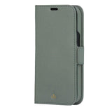 iPhone 13 Pro Max dbramante1928 New York Magnetic Genuine Leather Wallet Case - Greenbay