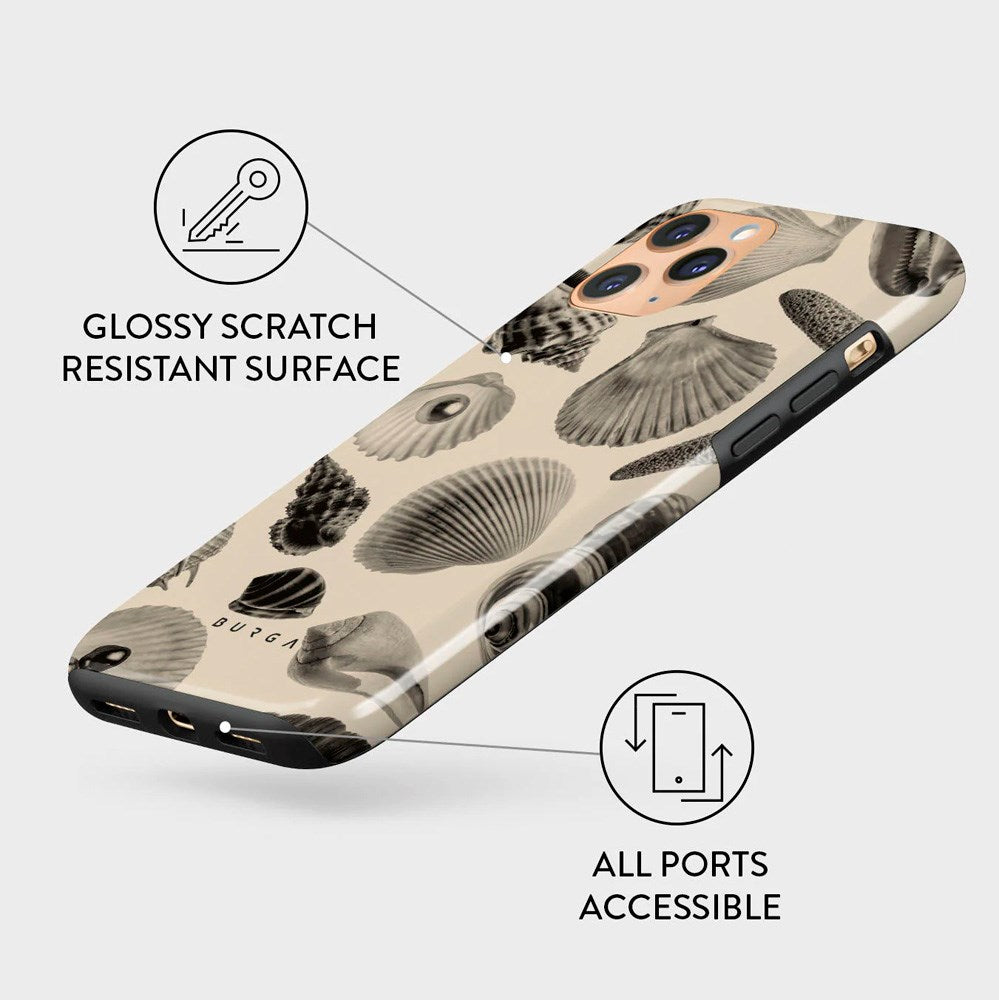 Burga iPhone 11 Pro Tough Fashion Case - Shell Mosaic