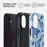 iPhone 12 / 12 Pro Burga Tough Fashion Case - MagSafe Compatible - Aquatic Dance