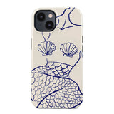 Burga iPhone 15 Tough Fashion Case - Marine Muse