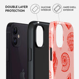 Burga iPhone 12 / 12 Pro Tough Fashion Case - Coastal Treasure