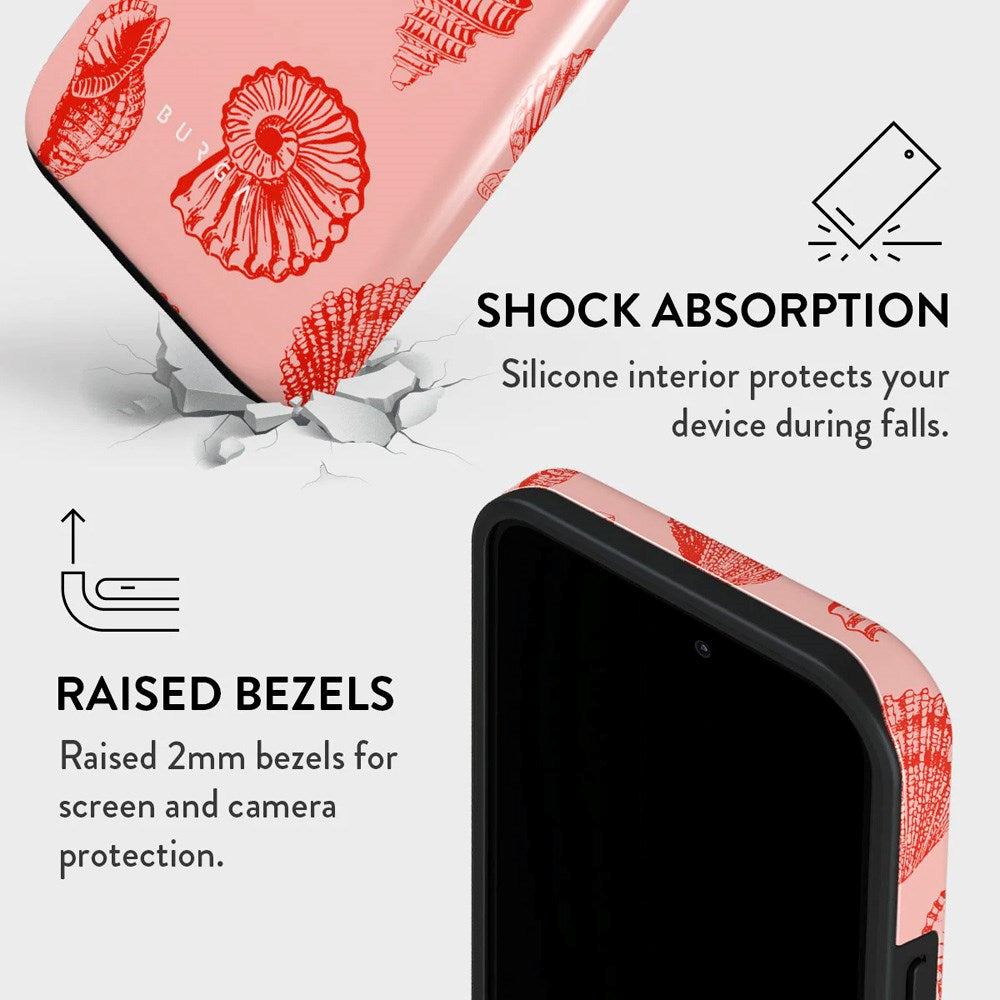 iPhone 13 Pro Burga Tough Fashion Case - MagSafe Compatible - Coastal Treasure