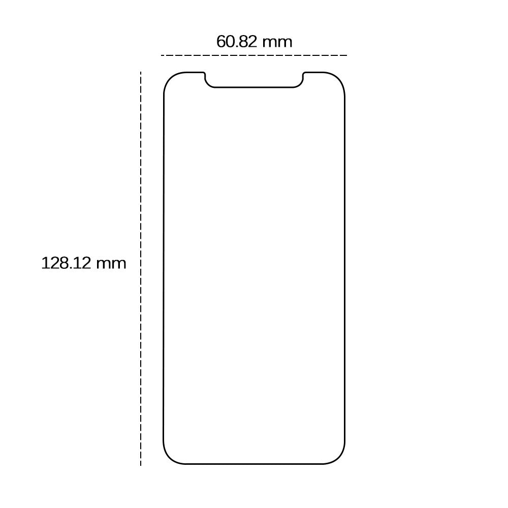 iPhone 13 Mini TFO Screen Protector - Transparent