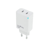 Maxlife 45W Wall Charger with 2 x USB-C - White