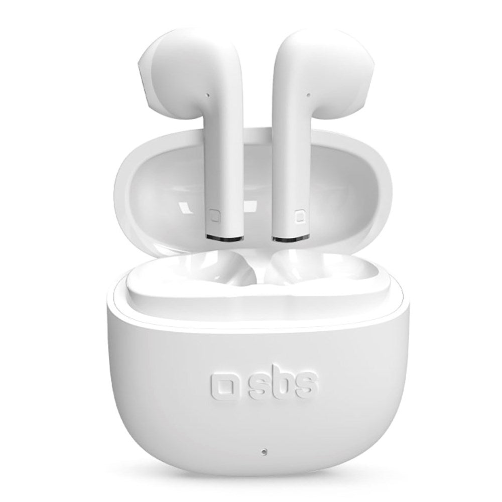 SBS One Color True Wireless In-Ear Headphones - White