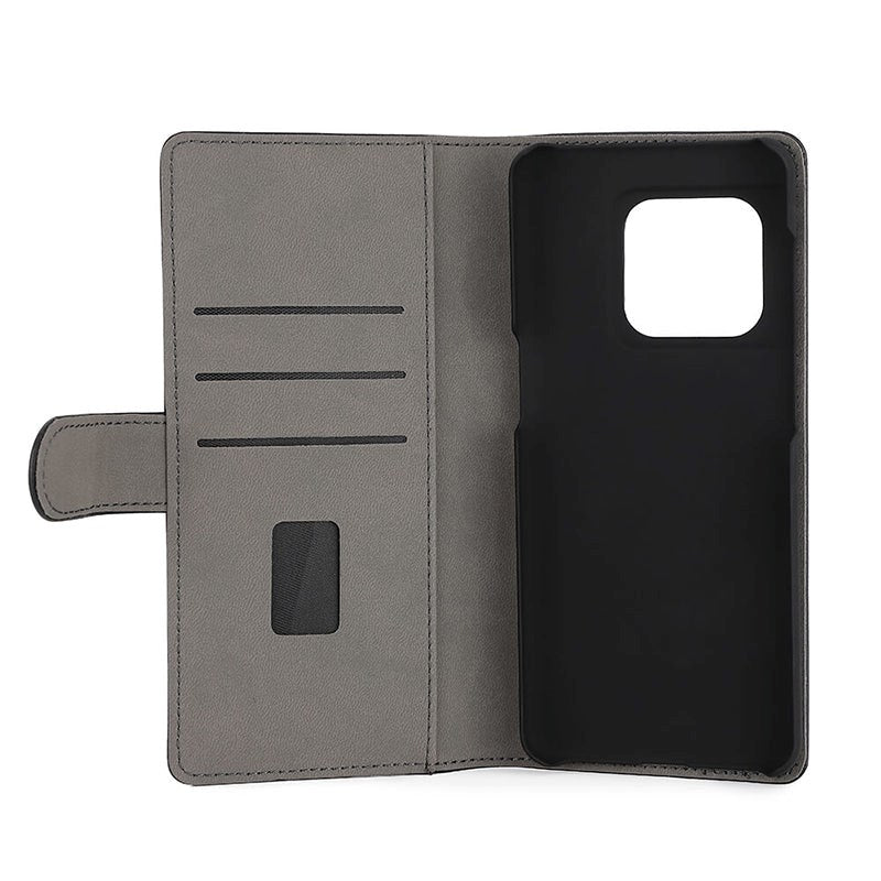 OnePlus 10 Pro Gear Wallet - Leather Wallet Case - Black