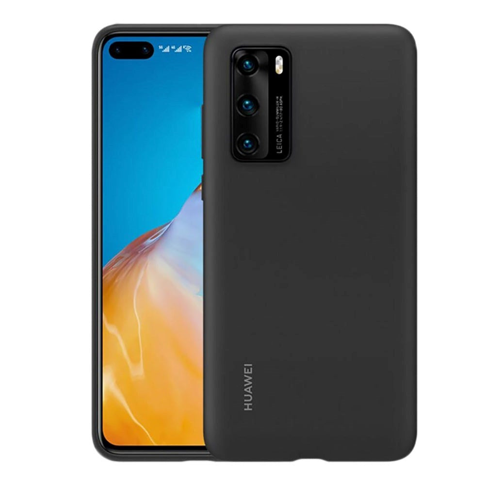 Original Huawei P40 Silicone Case - Black