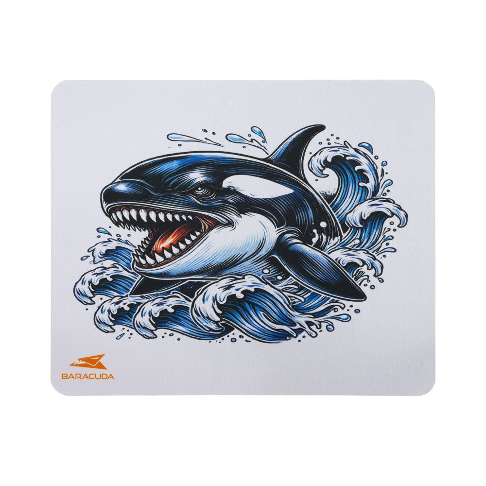 Baracuda ORCA M Gaming Mousepad – 300 x 250 mm – White