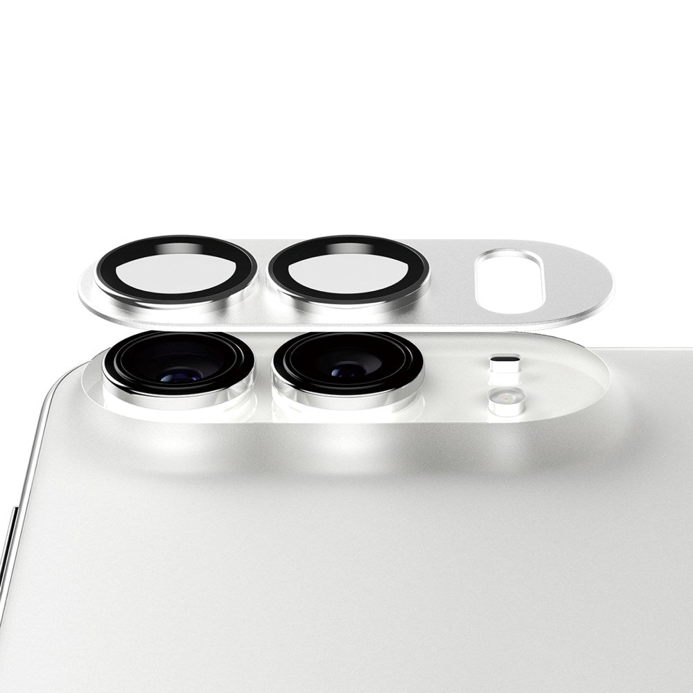 iPhone Duo PanzerGlass FENDER Camera Lens Protection - Silver