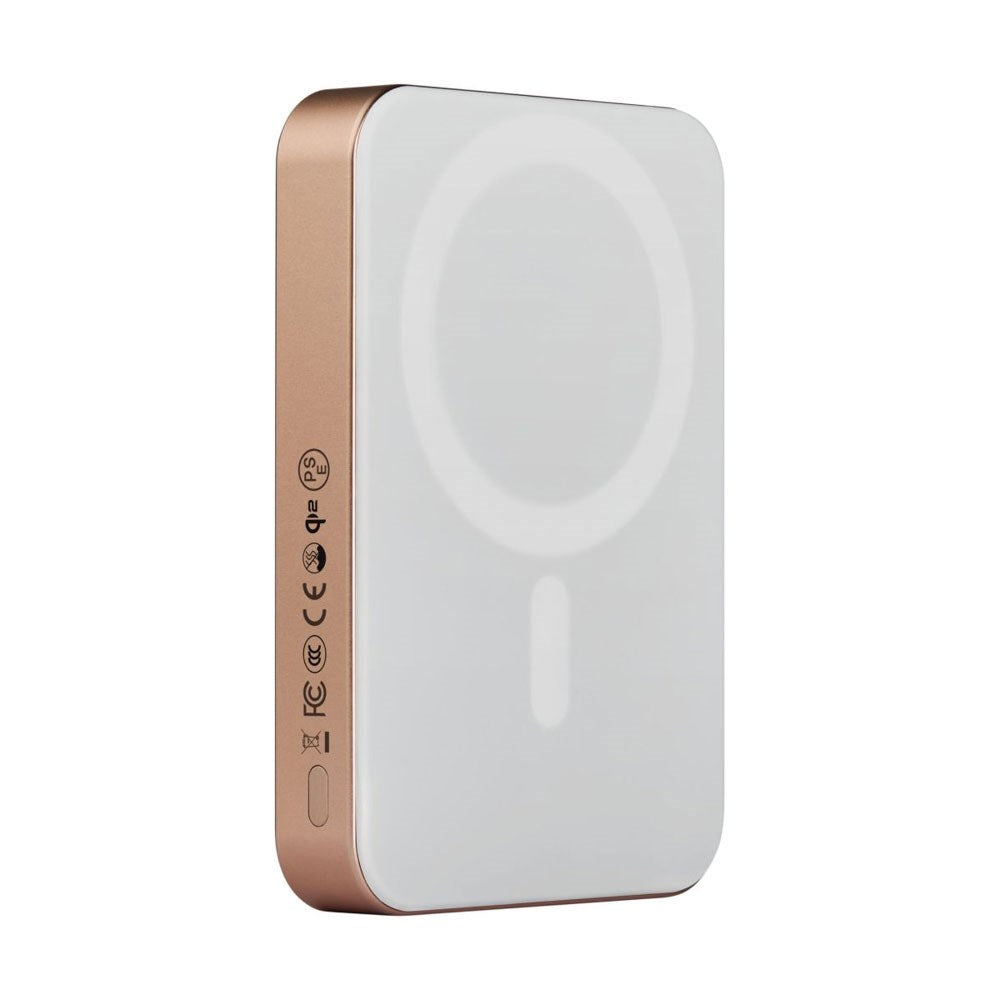 PITAKA Qi2 Aramid Fiber PowerBank 10.000 mAh – MagSafe Compatible – Golden Glint
