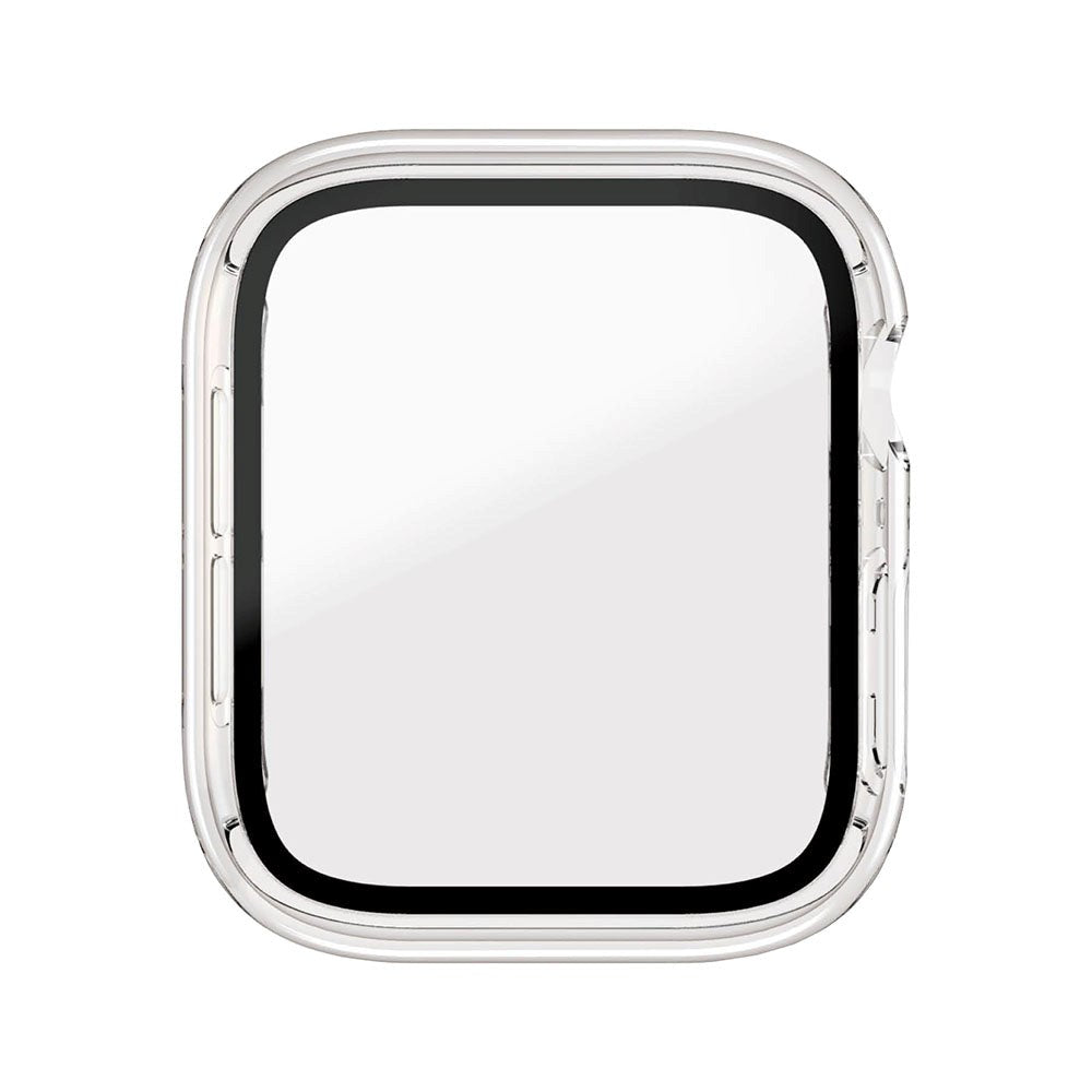 PanzerGlass Apple Watch SE / 6 / 5 / 4 (44mm) Full Body Protection Case w. Built-in Screen Protection - Transparent w. Black Frame