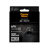 PanzerGlass iPhone Air Ceramic Hoops Camera Lens Protection with Installation Frame - Black