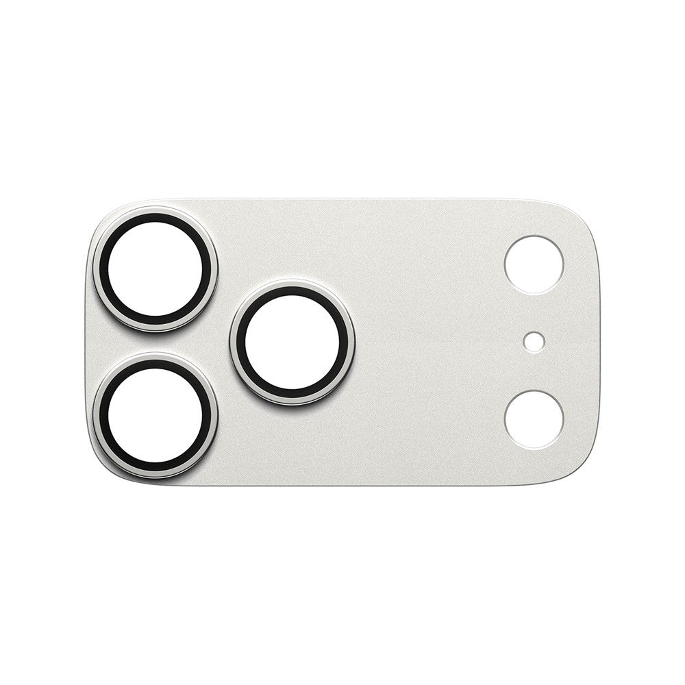 iPhone 17 Pro Max PanzerGlass FENDER Camera Lens Protection - Silver