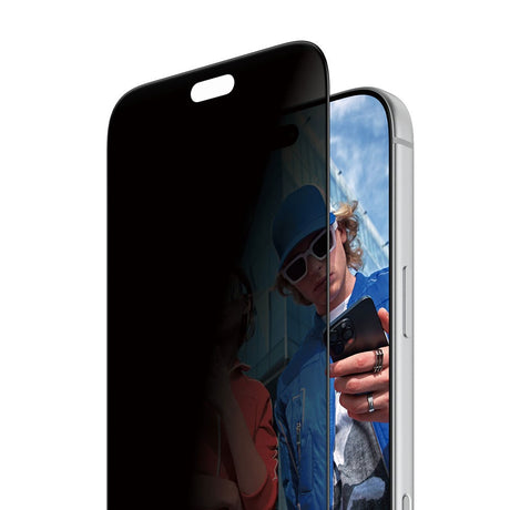 iPhone 18 Pro Max PanzerGlass Ultra Wide Fit Screen Protector Glass with FastFit In-A-Box - Privacy - Transparent