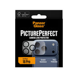 iPhone 18 Pro PanzerGlass PicturePerfect Camera Lens Protector - Transparent / Black