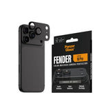 iPhone 18 Pro PanzerGlass FENDER Camera Lens Protection - Shades of Grey