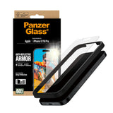 PanzerGlass iPhone 17 / 16 Pro Ultra Wide Fit Screen Protector with EasyAligner - Anti-Reflective - Transparent