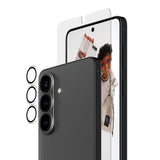 Samsung Galaxy S26+ (Plus) PanzerGlass Hoops 2-in-1 Bundle with EasyAligner / Screen Protection (UWF) / Hoops Camera Protection - Transparent