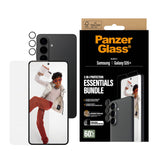 Samsung Galaxy S26+ (Plus) PanzerGlass Hoops 2-in-1 Bundle with EasyAligner / Screen Protection (UWF) / Hoops Camera Protection - Transparent