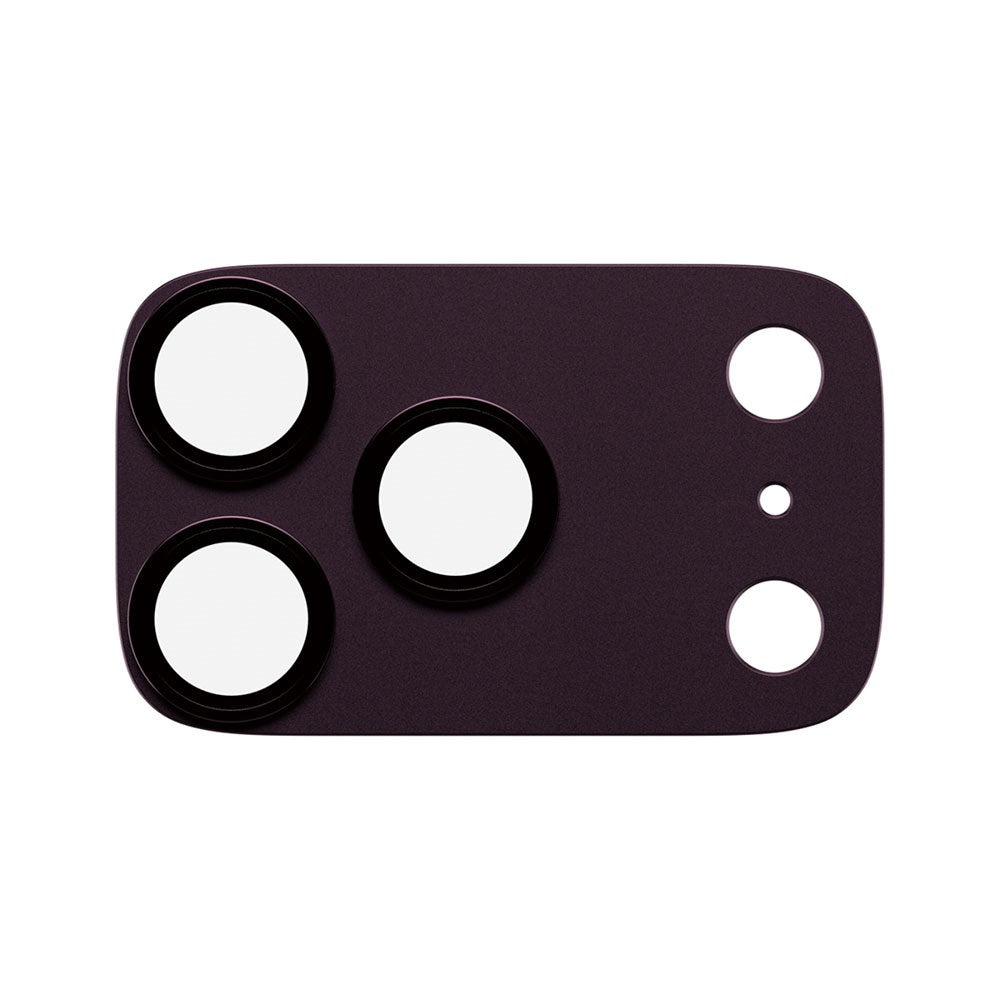 iPhone 18 Pro PanzerGlass FENDER Camera Lens Protection - Dark Cherry