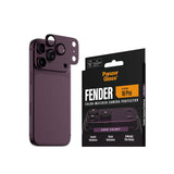 iPhone 18 Pro PanzerGlass FENDER Camera Lens Protection - Dark Cherry