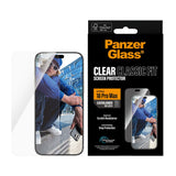 iPhone 18 Pro Max PanzerGlass Screen Protector Classic Fit with EasyAligner - Transparent