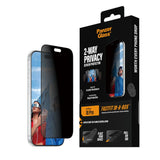 iPhone 18 Pro PanzerGlass Ultra Wide Fit Screen Protector Glass with FastFit In-A-Box - Privacy - Transparent