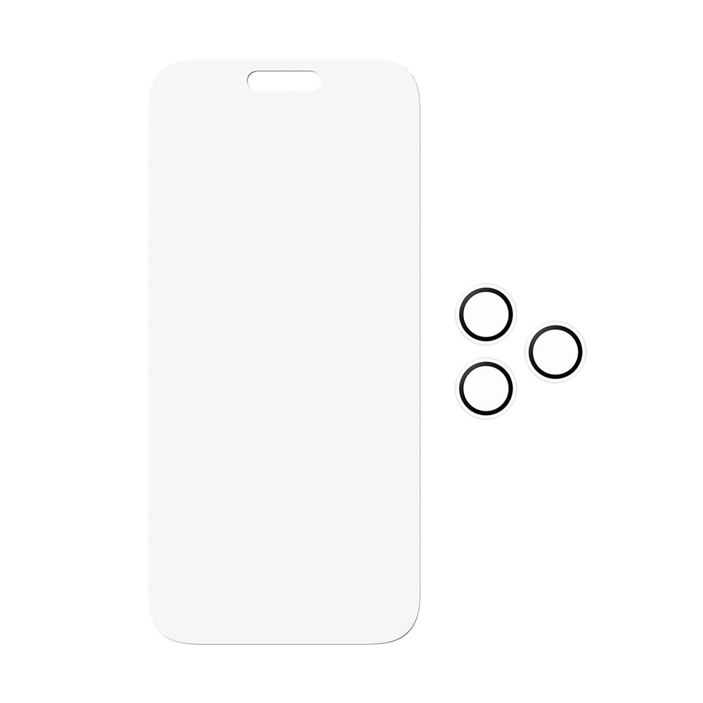 PanzerGlass iPhone 17 Pro Max 2-in-1 Classic Bundle - Screen Protector + Camera Lens Protector - Transparent