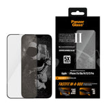 iPhone 17e / 16e / 14 / 13 / 13 Pro PanzerGlass Ceramic Ultra-Wide Fit Screen Protector Glass – FastFit In-A-Box – Transparent
