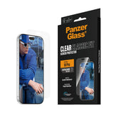 iPhone 18 Pro PanzerGlass Screen Protector Classic Fit with EasyAligner - Transparent