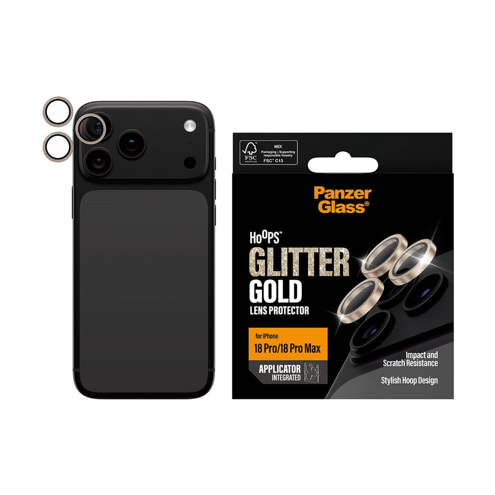 iPhone 18 Pro / Pro Max PanzerGlass Hoops - Camera Protection - Gold