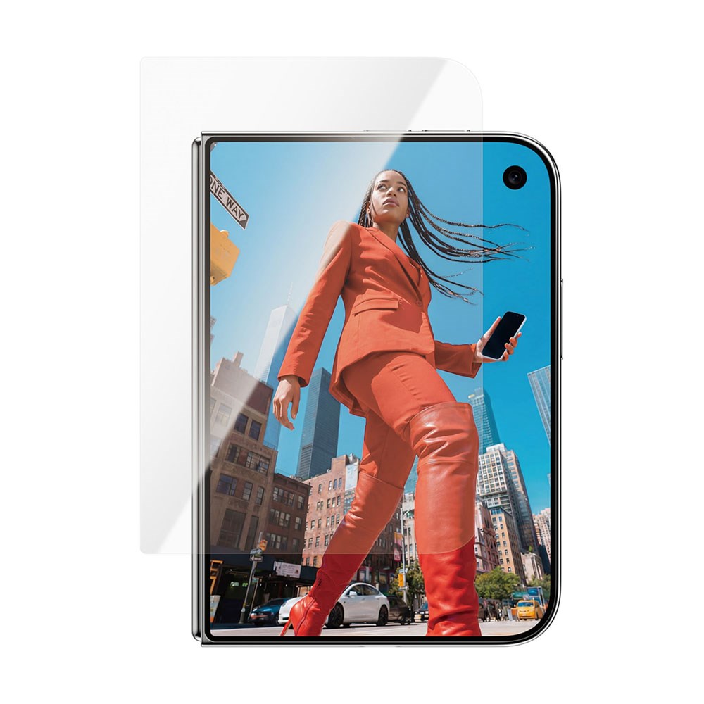 iPhone Duo PanzerGlass Screen Protector Glass with FastFit In-A-Box - Ultra Wide Fit - Transparent