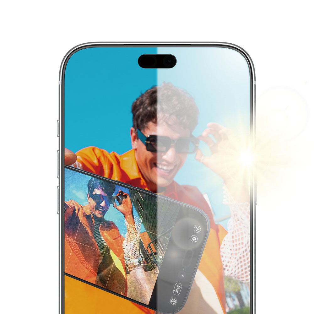 iPhone 18 Pro Max PanzerGlass Screen Protector with FastFit In-A-Box - Anti-Reflective - Transparent