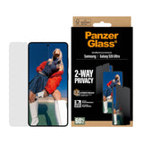 Samsung Galaxy S26 Ultra PanzerGlass 2-Way Privacy Screen Protection with EasyAligner - Transparent