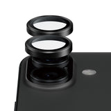 PanzerGlass iPhone 17 / 16 / 16 Plus Ceramic Hoops Camera Lens Protection with Installation Frame - Black