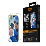 iPhone 18 Pro / 17 Pro PanzerGlass Screen Protector Glass with FastFit In-A-Box - Ultra Wide Fit - Transparent