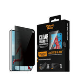 iPhone Duo PanzerGlass Ultra Wide Fit Screen Protector Glass with FastFit In-A-Box - Privacy - Transparent