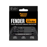 iPhone 18 Pro Max PanzerGlass FENDER Camera Lens Protection - Shades of Grey