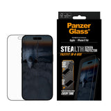 PanzerGlass iPhone Air Stealth Screen Protection - Ultra-Wide Fit - Transparent / Black Edge