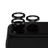 iPhone 18 Pro / Pro Max PanzerGlass Ceramic Hoops Camera Lens Protection with Installation Frame - Black