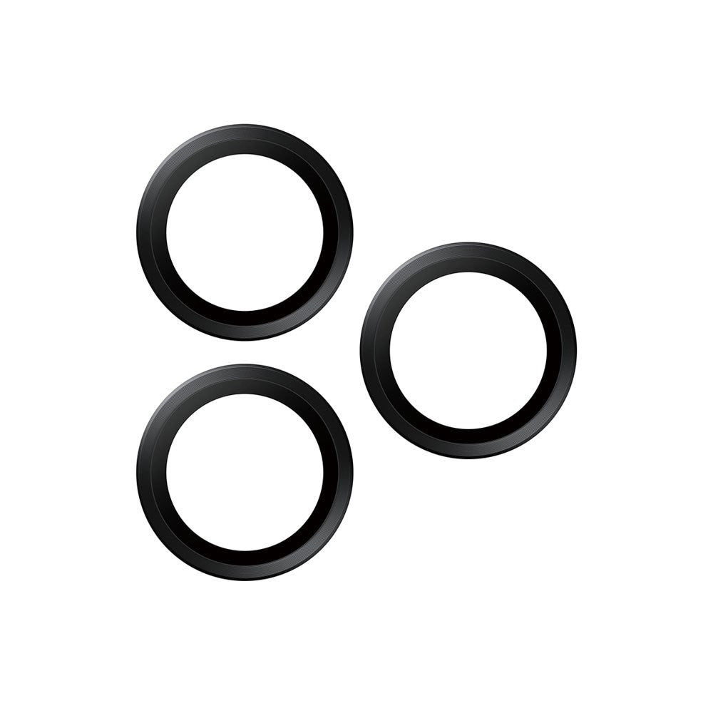 iPhone 18 Pro / Pro Max PanzerGlass Ceramic Hoops Camera Lens Protection with Installation Frame - Black