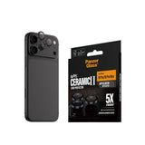 iPhone 18 Pro / Pro Max PanzerGlass Ceramic Hoops Camera Lens Protection with Installation Frame - Black
