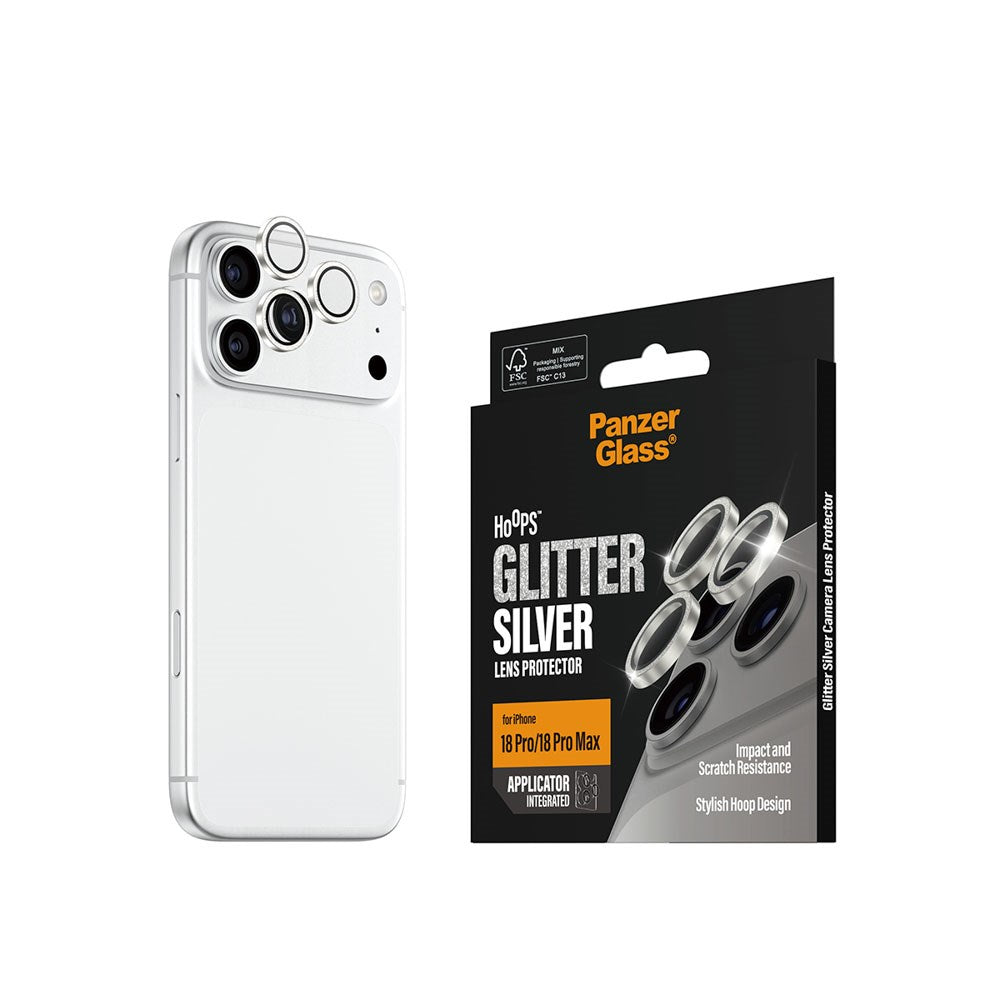 iPhone 18 Pro / Pro Max PanzerGlass Hoops - Camera Protection - Silver