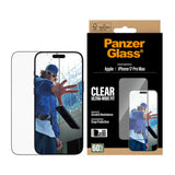 PanzerGlass iPhone 17 Pro Max Screen Protector Glass with EasyAligner - Ultra Wide Fit - Transparent