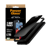 PanzerGlass iPhone Air 2-Way Privacy Screen Protection - Ultra-Wide Fit - Transparent