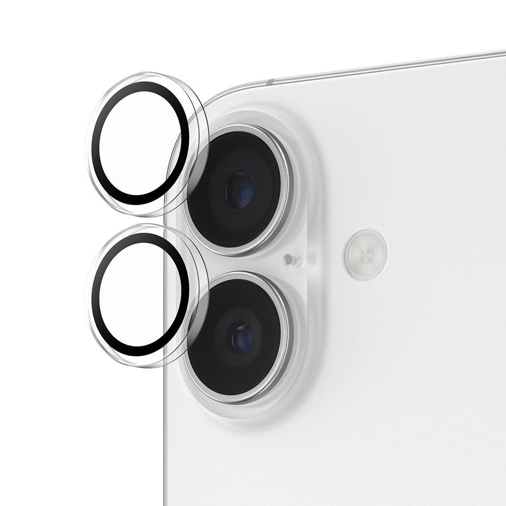 PanzerGlass iPhone 17 / 16 / 16 Plus  Hoops Camera Lens Protection with Installation Frame - Transparent