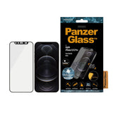 iPhone 12 / 12 Pro PanzerGlass Antibacterial Screen Protector - CamSlider - Case Friendly - Black Edge