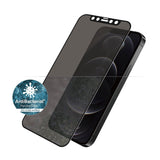 iPhone 12 / 12 Pro PanzerGlass Antibacterial Screen Protector - Case Friendly - Privacy - Black Edge