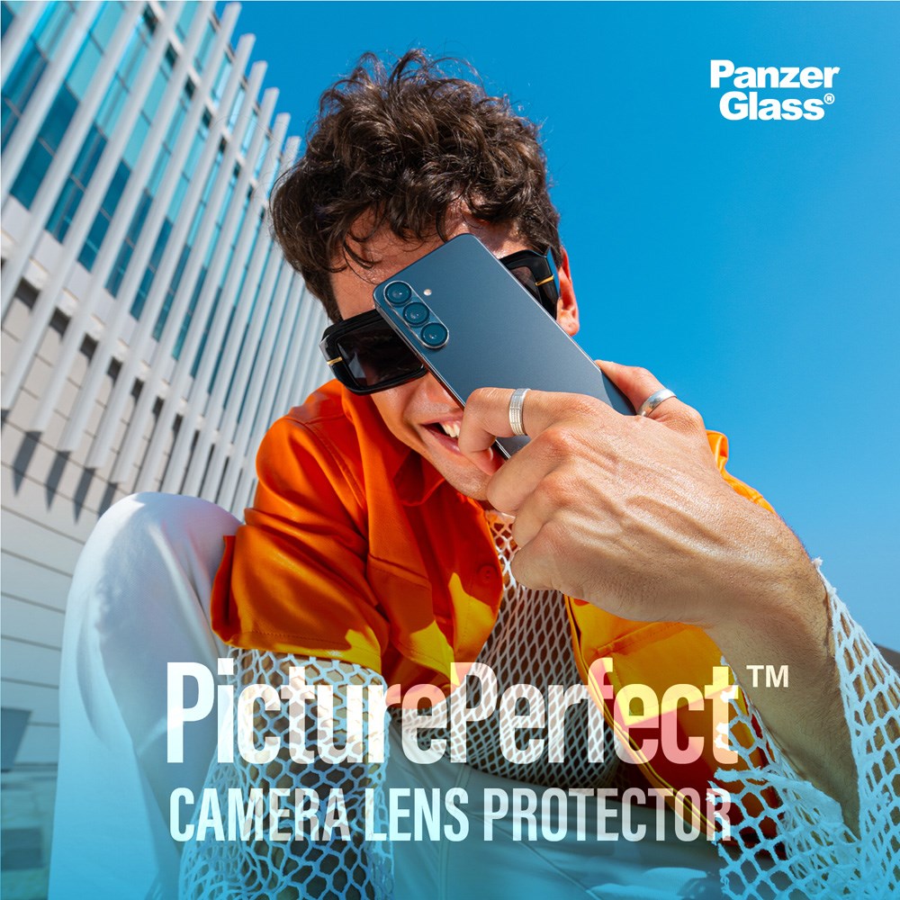 Samsung Galaxy S25 PanzerGlass PicturePerfect - Camera Protection - Platinum Strength - Transparent / Black