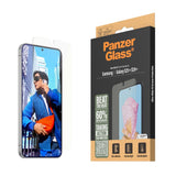 Samsung Galaxy S25+ (Plus) PanzerGlass Ultra Wide Fit All-in-One Screen Protection - Anti-Reflective - Anti-Blue Light - Heat Dissaption - Transparent